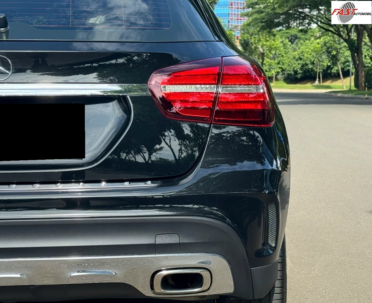 13 MERCY GLA200 AMG 2017 HITAM KM 47RB B 2501 SXQ