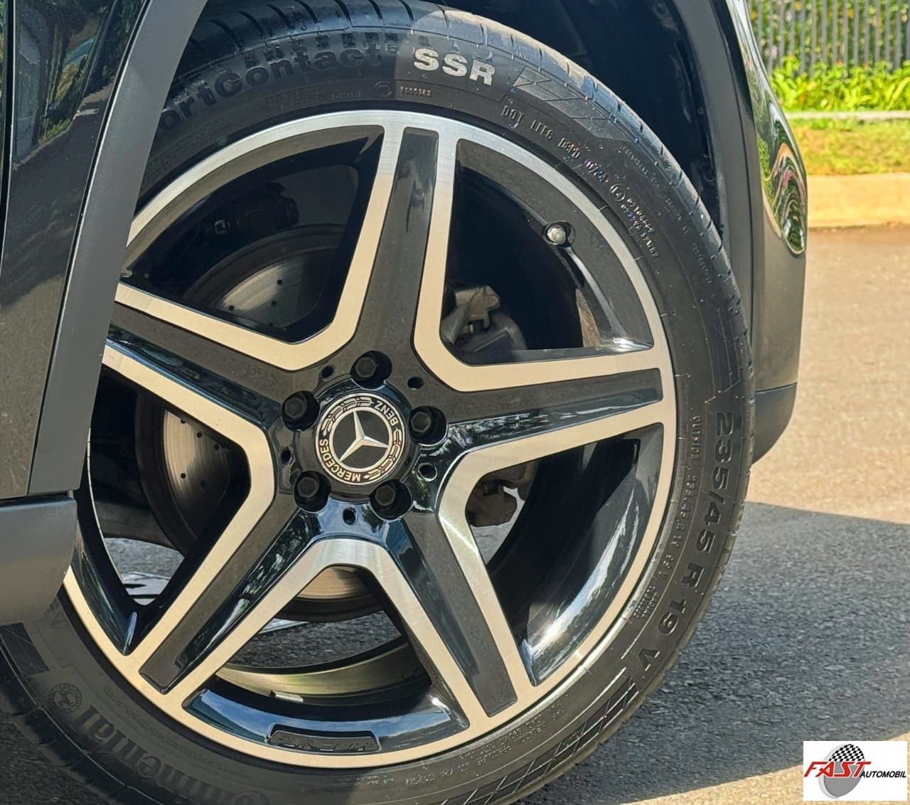 14 MERCY GLA200 AMG 2017 HITAM KM 47RB B 2501 SXQ