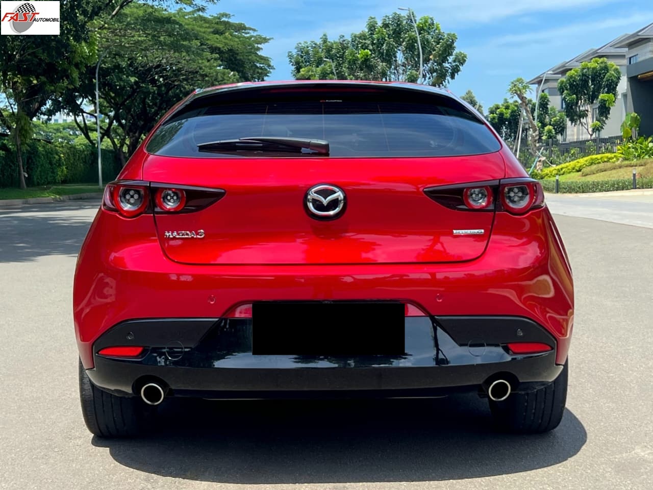 10 MAZDA 3 2020 LOW KM.25RB MERAH B 77 HA