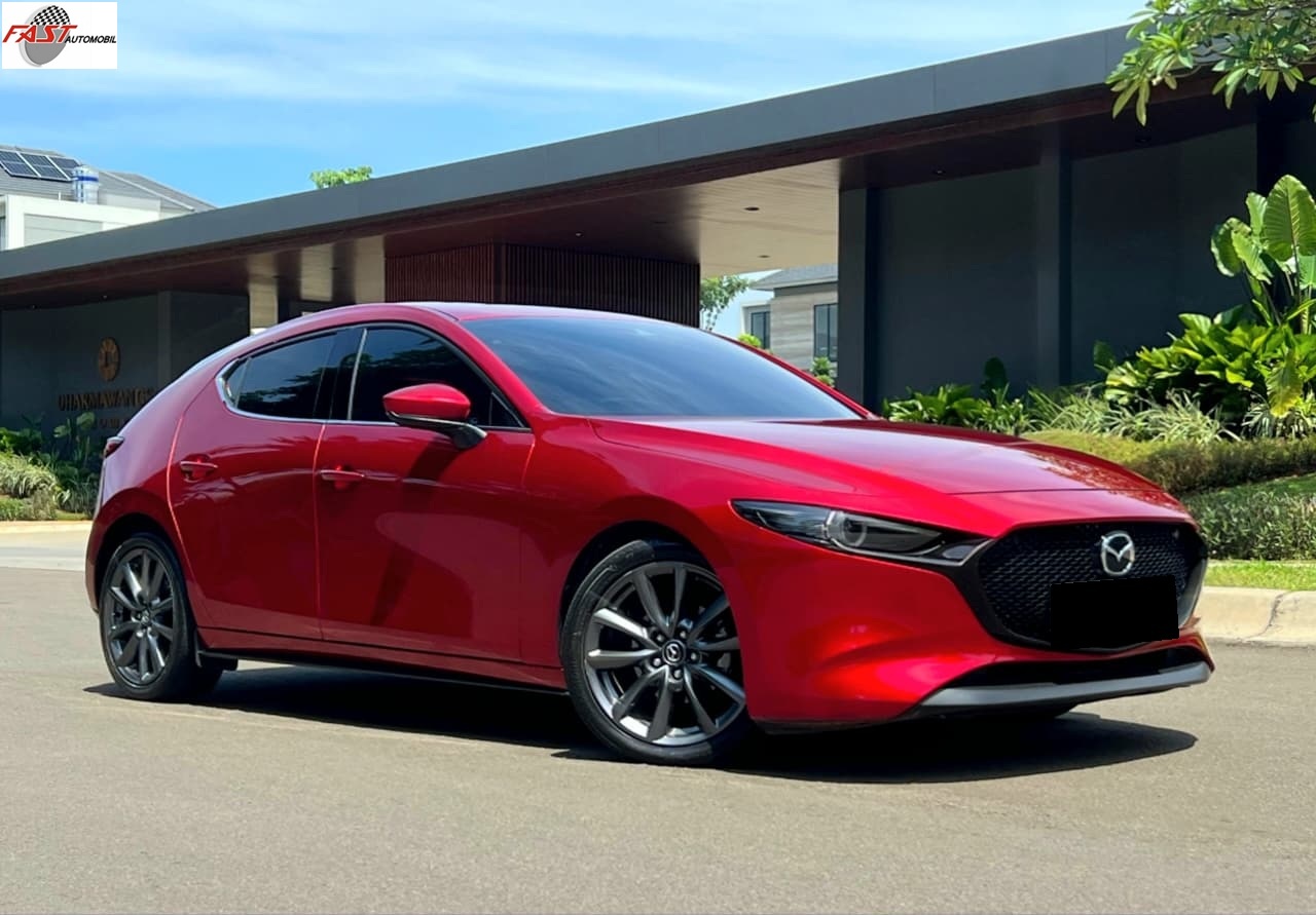 3 MAZDA 3 2020 LOW KM.25RB MERAH B 77 HA
