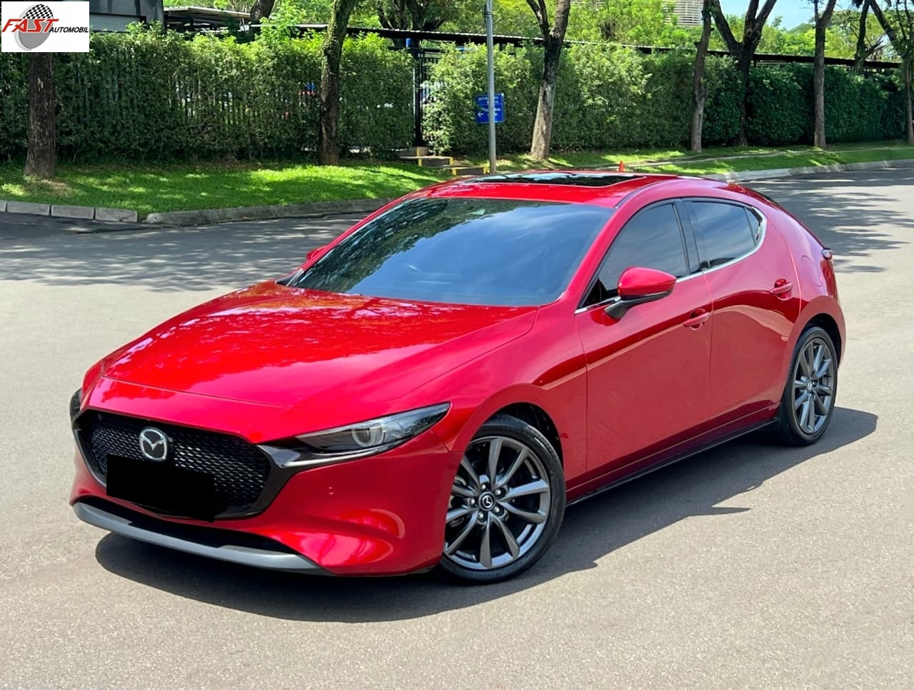 5 MAZDA 3 2020 LOW KM.25RB MERAH B 77 HA