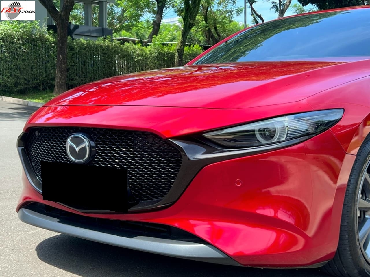 7 MAZDA 3 2020 LOW KM.25RB MERAH B 77 HA