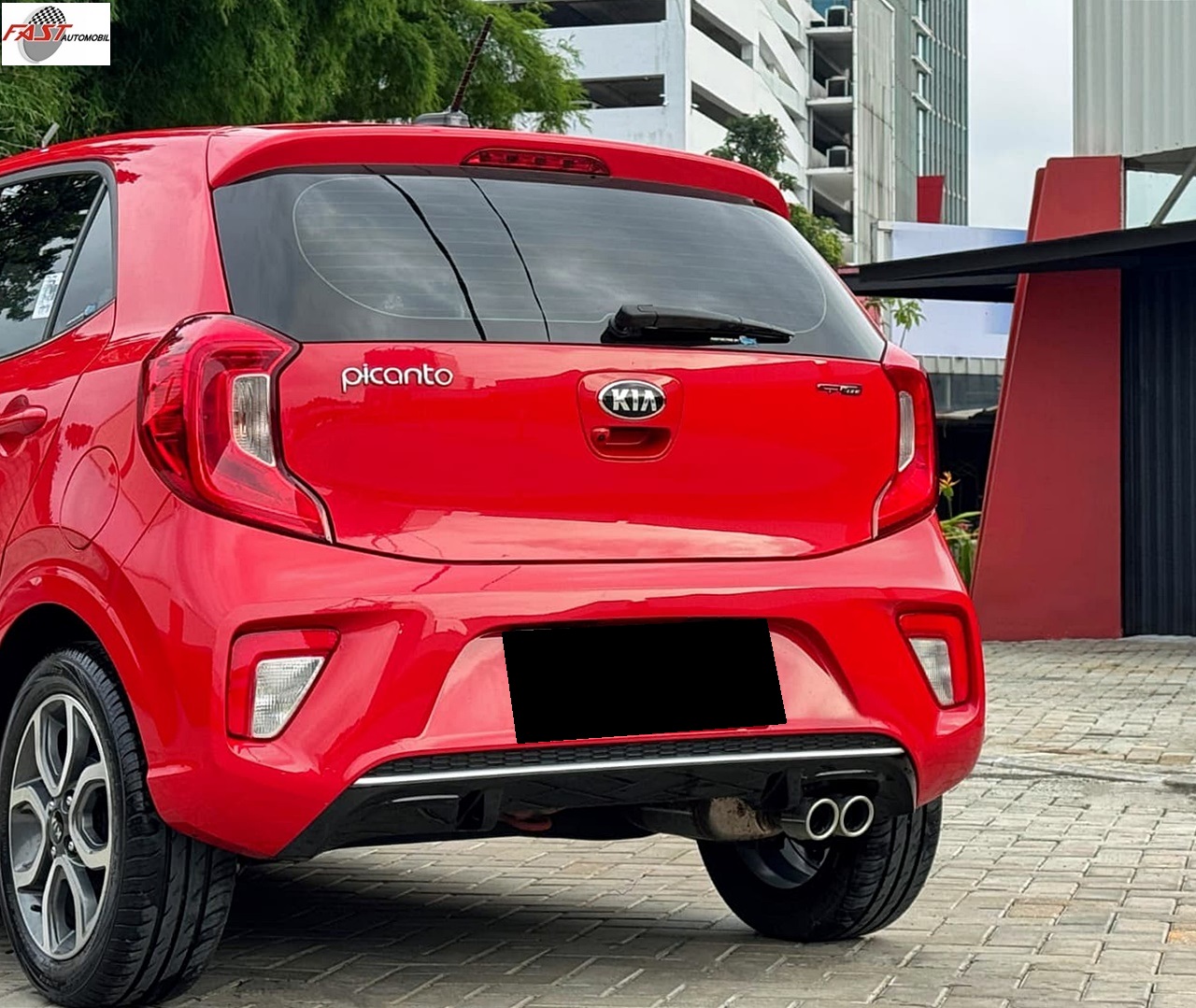 14 KIA PICANTO GT LINE 1.2 AT 2020 MERAH B 2733 TRE