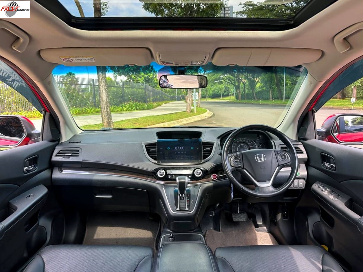 19 HONDA CRV PRESTIGE 2015 KM.59RB MERAH B 2077 NLO