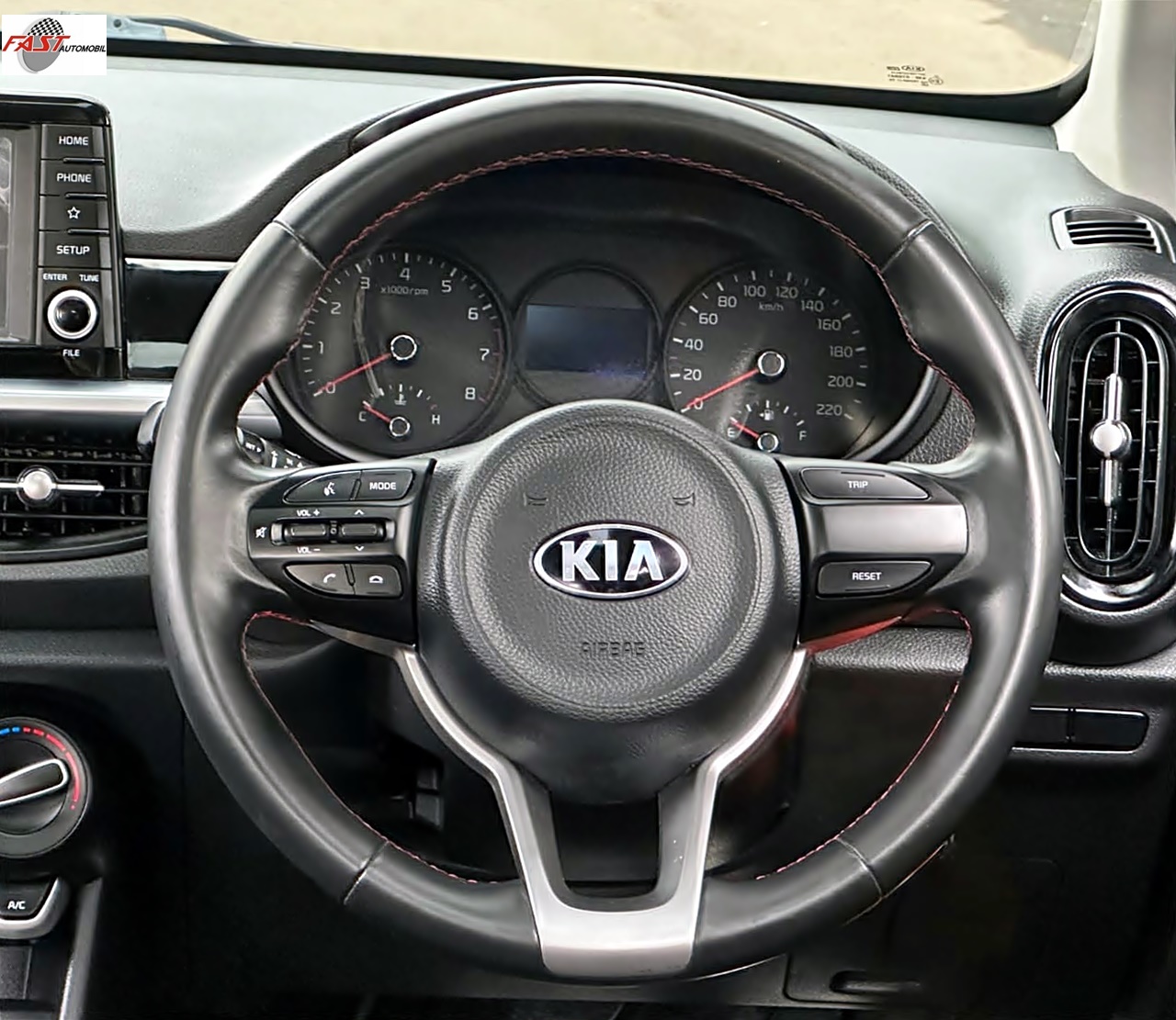 22 KIA PICANTO GT LINE 1.2 AT 2020 MERAH B 2733 TRE