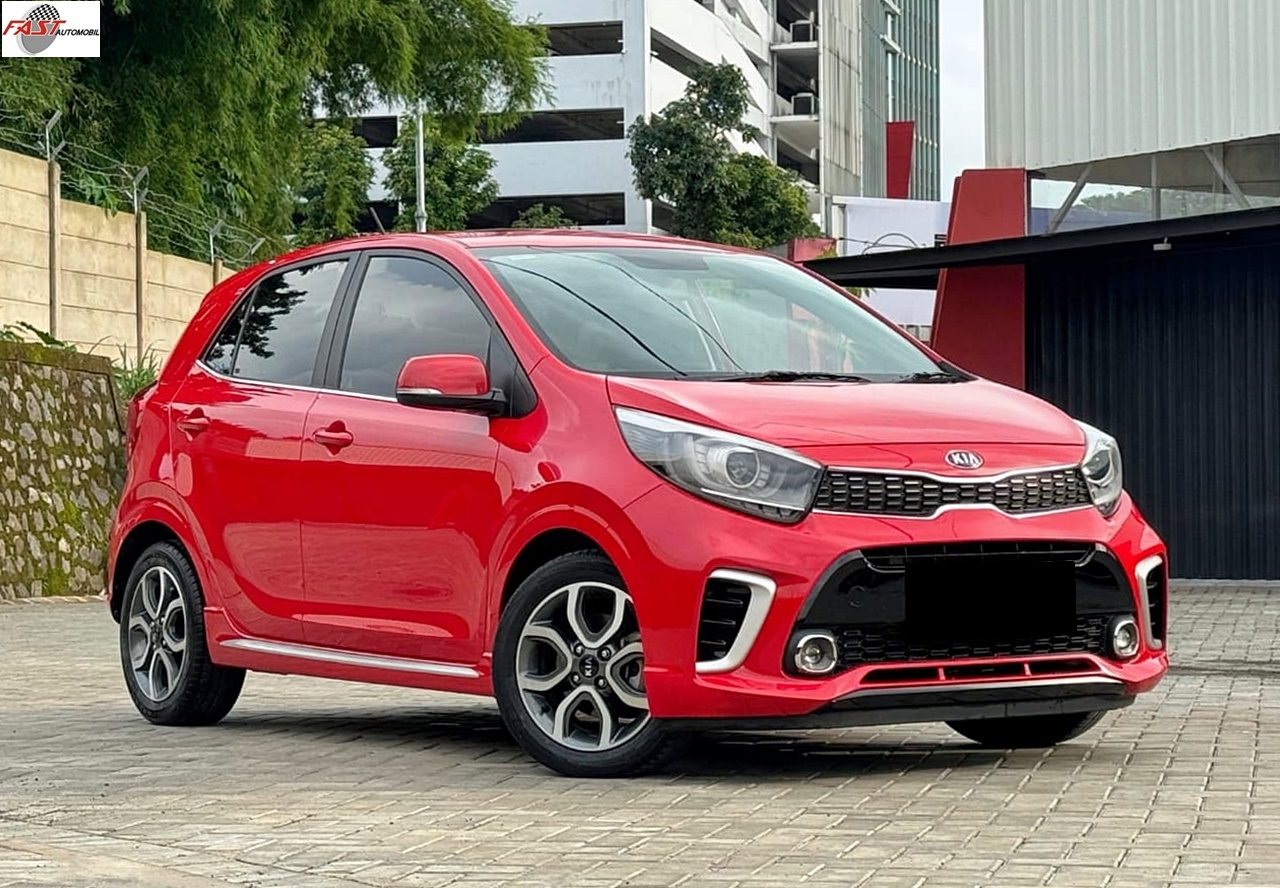 6 KIA PICANTO GT LINE 1.2 AT 2020 MERAH B 2733 TRE