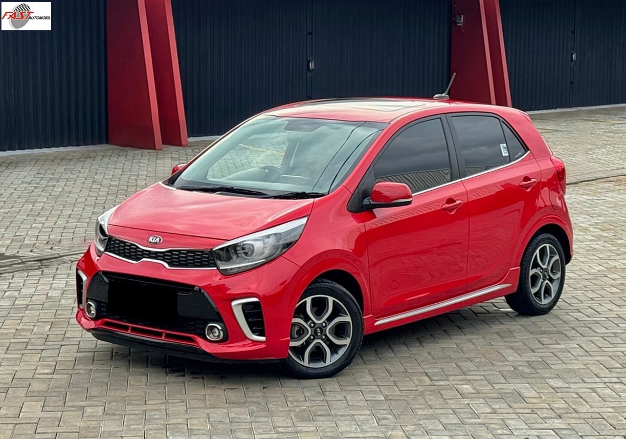 7 KIA PICANTO GT LINE 1.2 AT 2020 MERAH B 2733 TRE