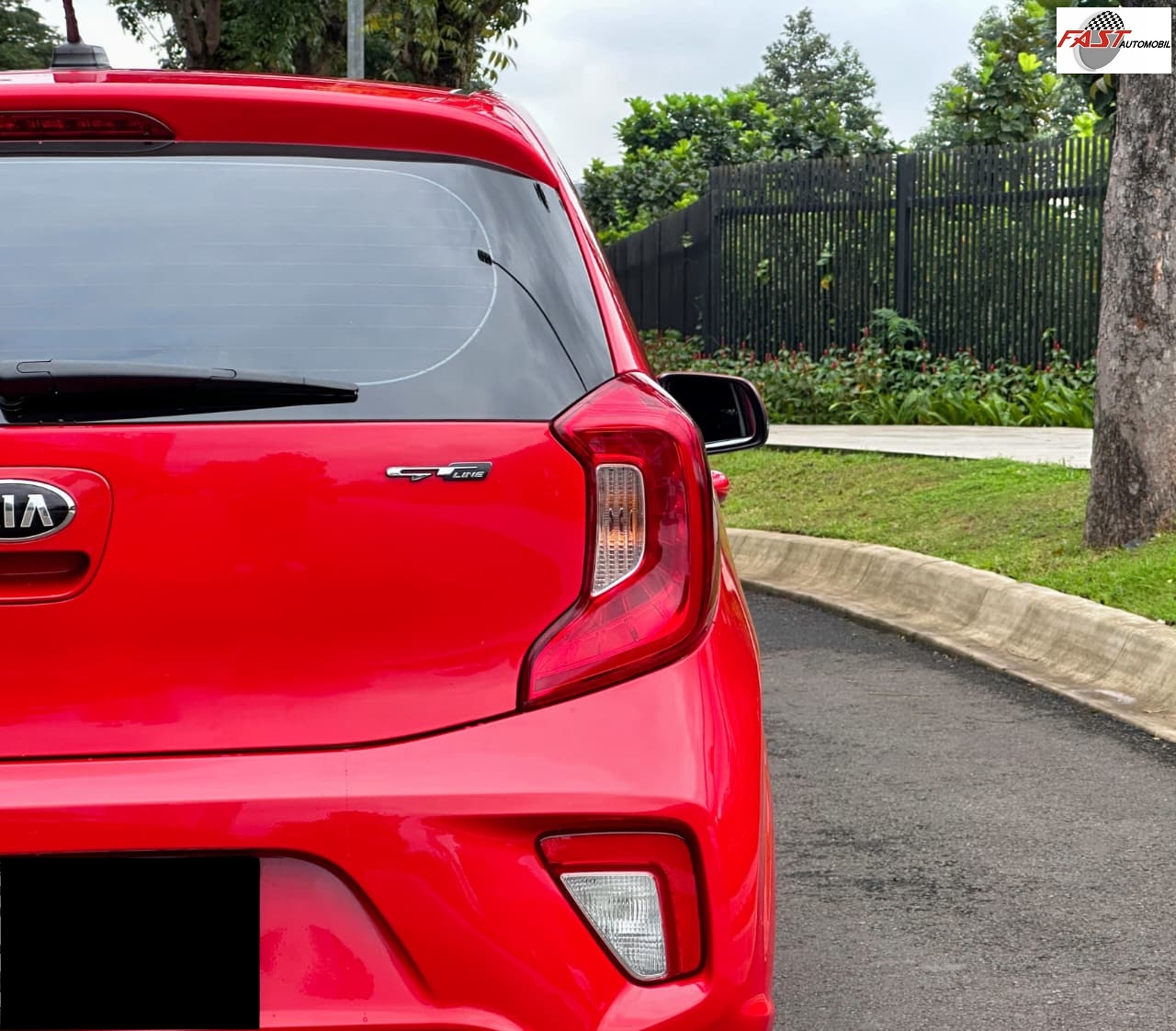 KIA PICANTO 2019 MERAH F 1459 FDA 12