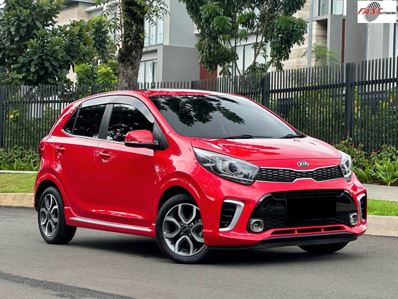 KIA PICANTO 2019 MERAH F 1459 FDA 2