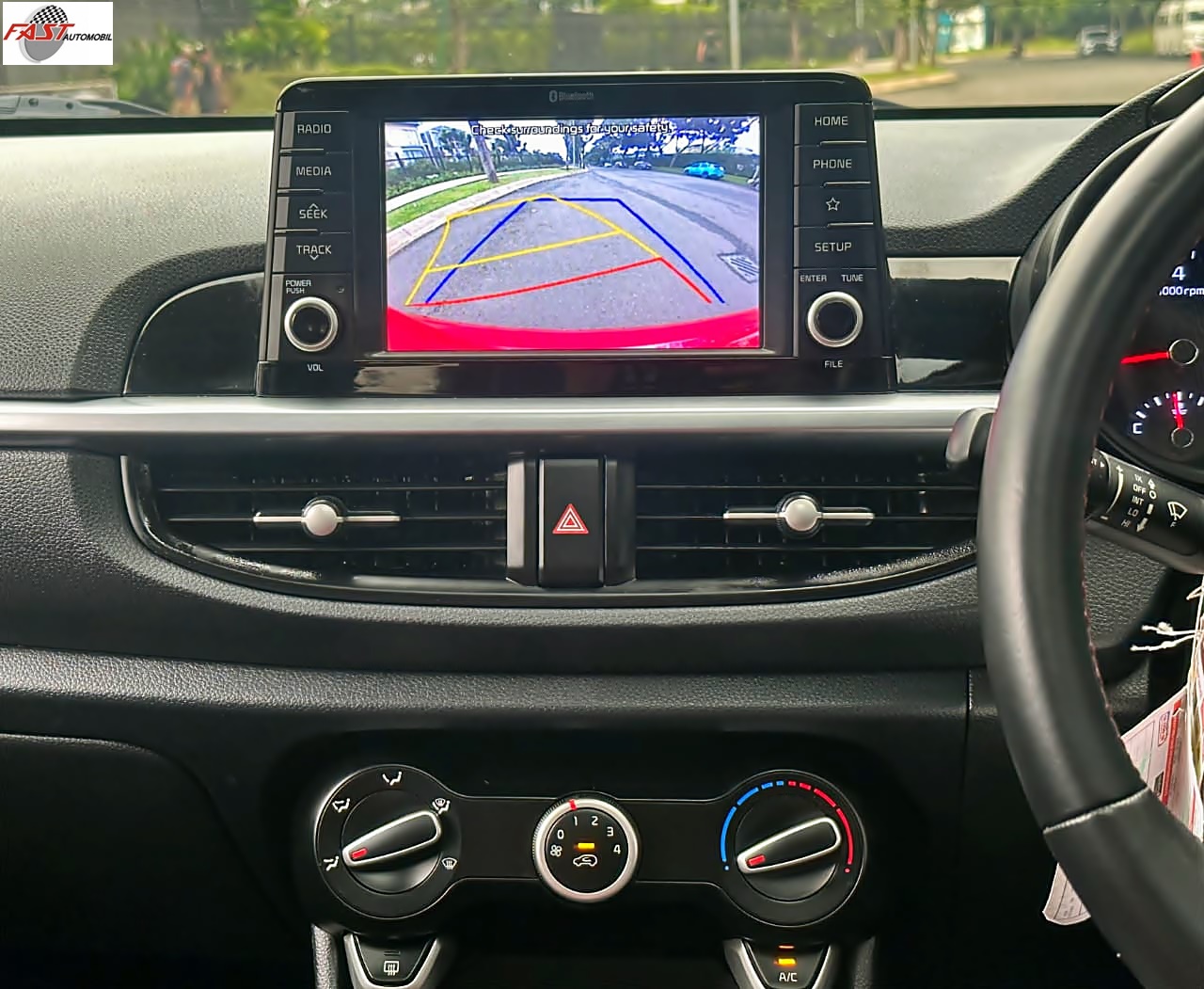 KIA PICANTO 2019 MERAH F 1459 FDA 22