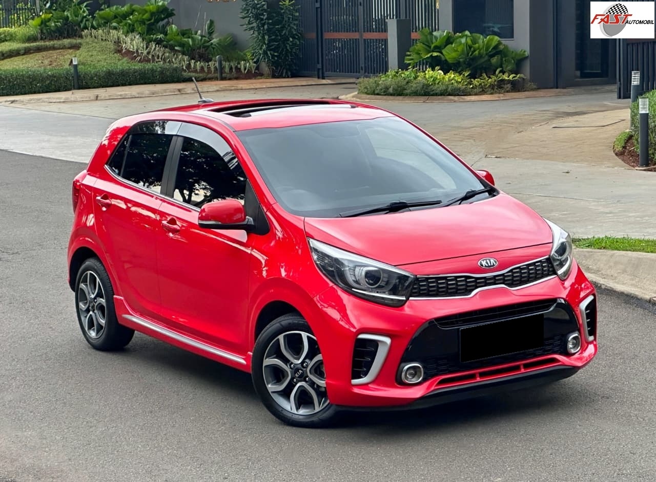 KIA PICANTO 2019 MERAH F 1459 FDA 3