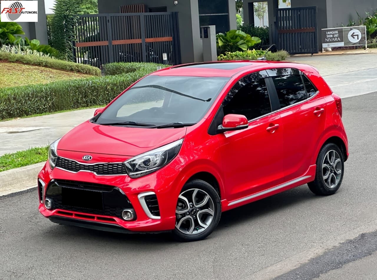 KIA PICANTO 2019 MERAH F 1459 FDA 5
