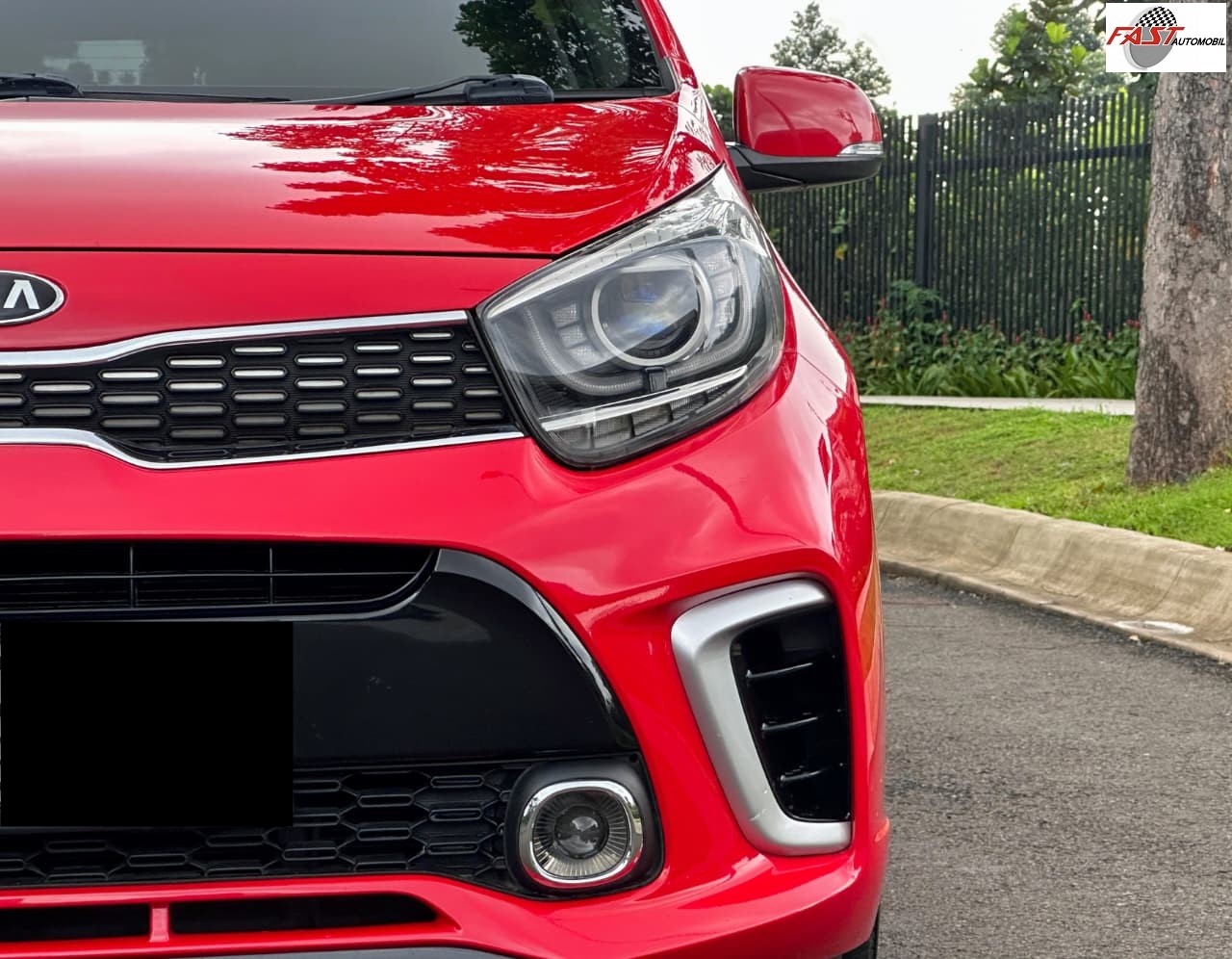 KIA PICANTO 2019 MERAH F 1459 FDA 7