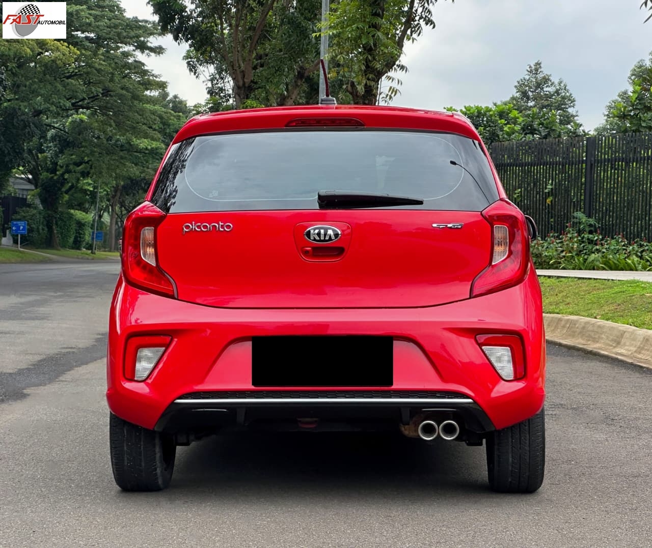 KIA PICANTO 2019 MERAH F 1459 FDA 9