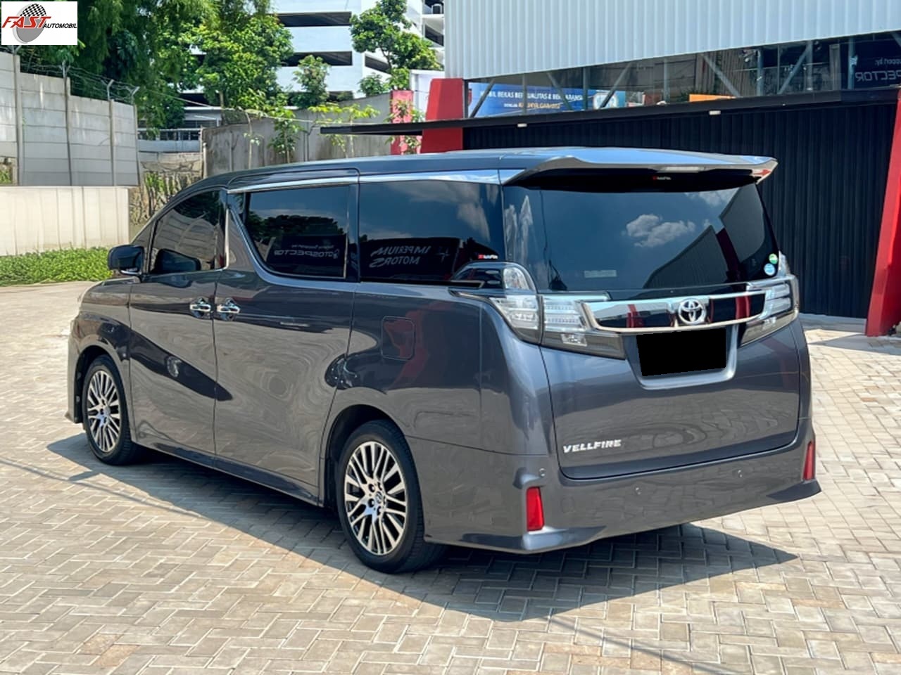 12 TOYOTA VELLFIRE ZG PREMSOUND 2015 KM.78RB GREY B 2450 STQ