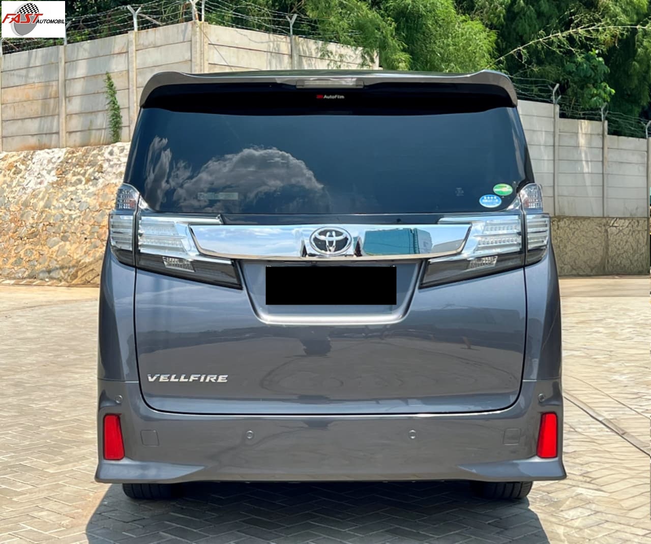 13 TOYOTA VELLFIRE ZG PREMSOUND 2015 KM.78RB GREY B 2450 STQ