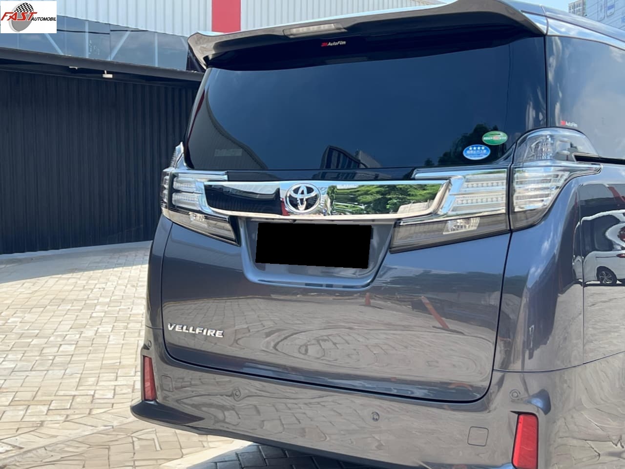 14 TOYOTA VELLFIRE ZG PREMSOUND 2015 KM.78RB GREY B 2450 STQ