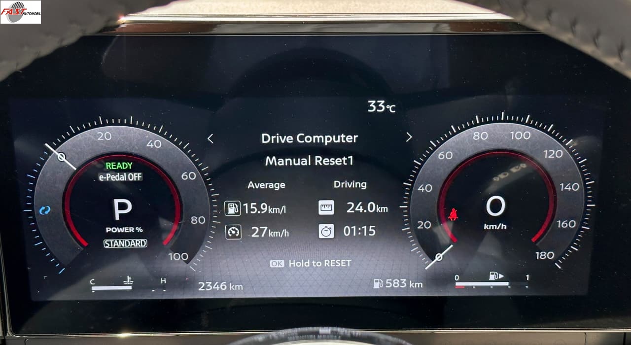 31 NISSAN SERENA HWS E-POWER 2025 1.4 TWO TONE AT KM.2RB BIRU F 1839 FCB