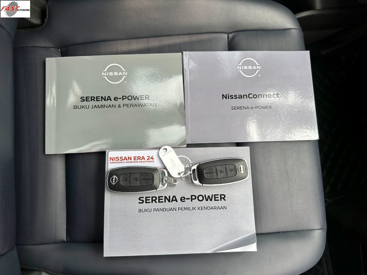 32 NISSAN SERENA HWS E-POWER 2025 1.4 TWO TONE AT KM.2RB BIRU F 1839 FCB