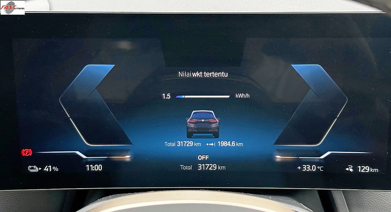 35 BMW iX xDrive40 Sport 2023 HITAM KM.31RB B 8888 JFR