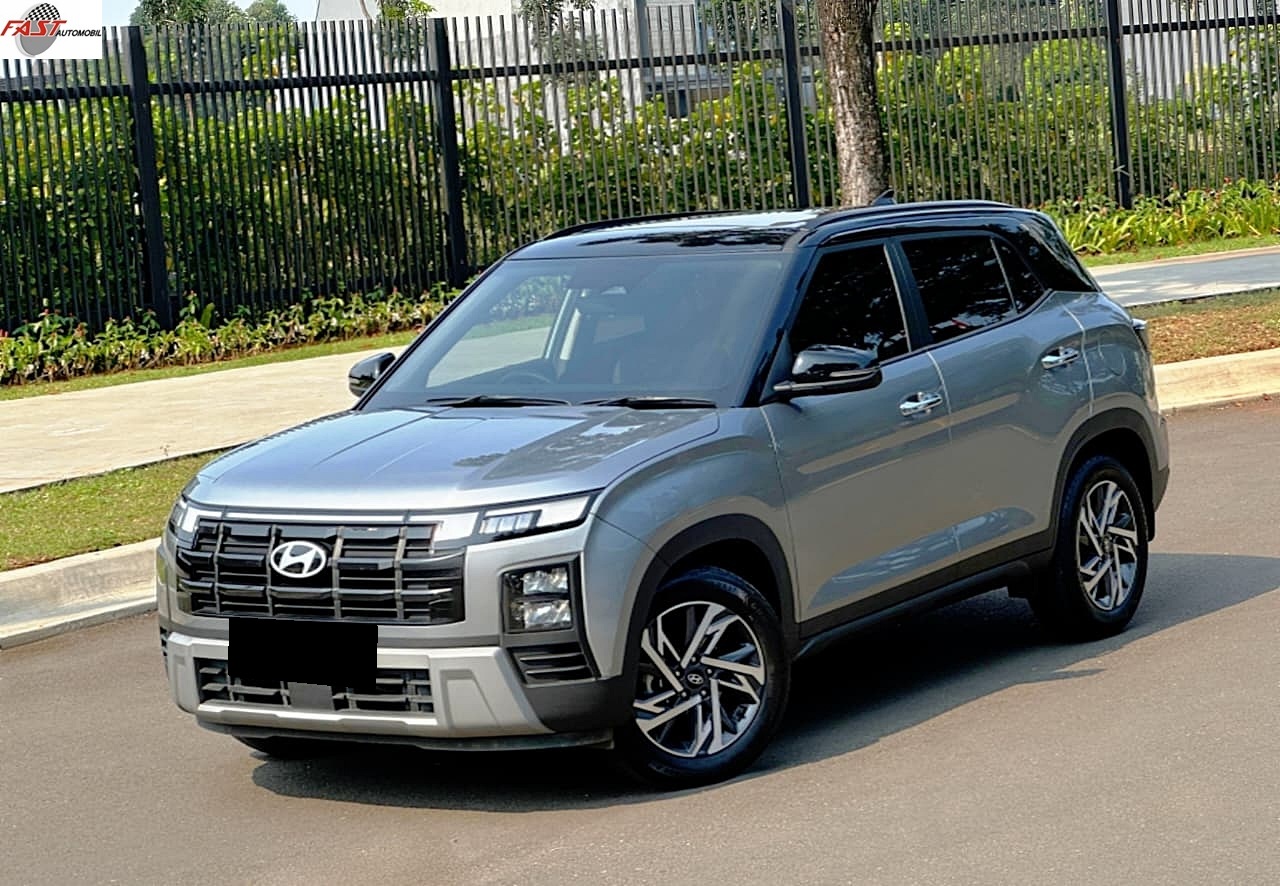 8 HYUNDAI CRETA PRIME 2025 FACELIFT TWO TONE 1.5 AT PANORAMIC LOW KM.14RB GREY B 2321 WFE