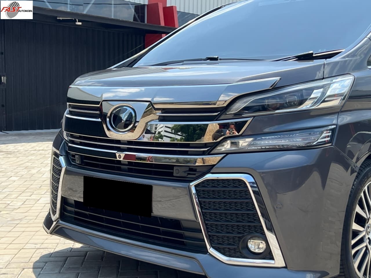 9 TOYOTA VELLFIRE ZG PREMSOUND 2015 KM.78RB GREY B 2450 STQ