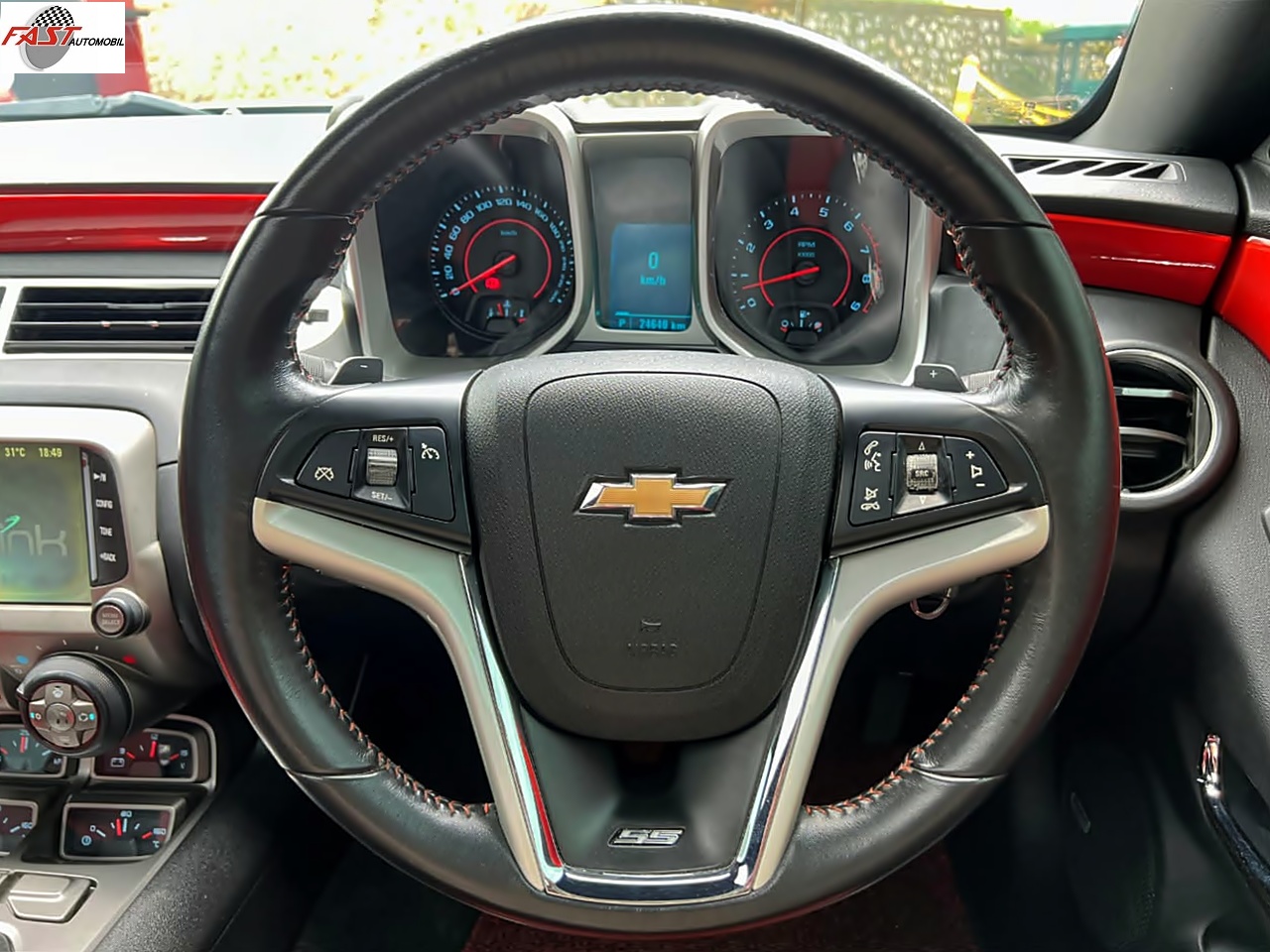 CHEVROLET CAMARO PUTIH B 87 GNN 18