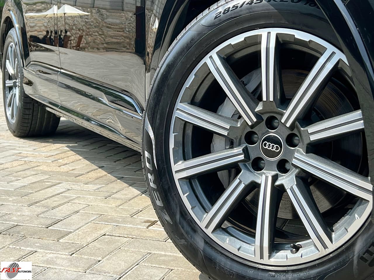 17 AUDI Q7 QUATTRO SLINE 3.0 TFSi FACELIFT 2023 2022 HITAM B 2612 BBS