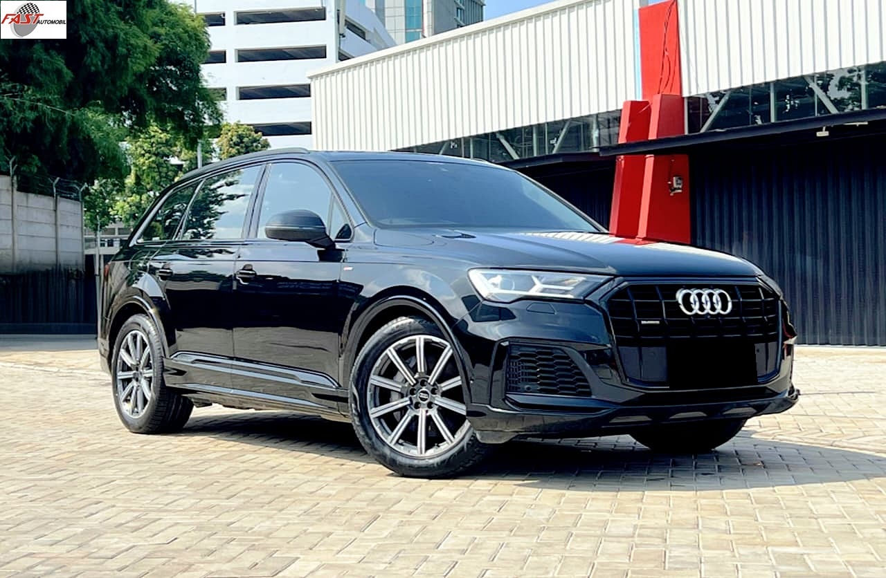 5 AUDI Q7 QUATTRO SLINE 3.0 TFSi FACELIFT 2023 2022 HITAM B 2612 BBS